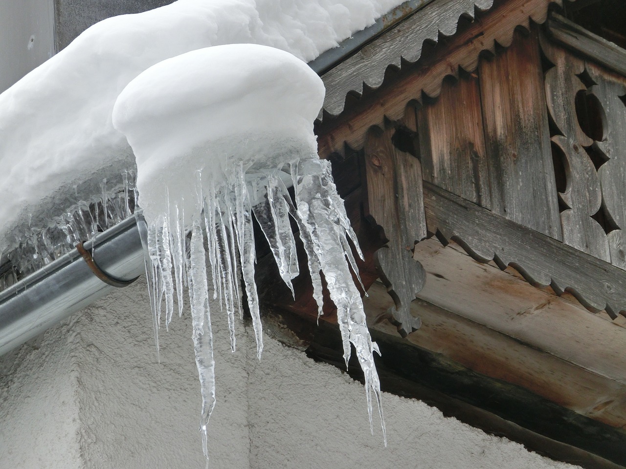 Ice dams are dangerous and result in expensive home fixes after they melt.